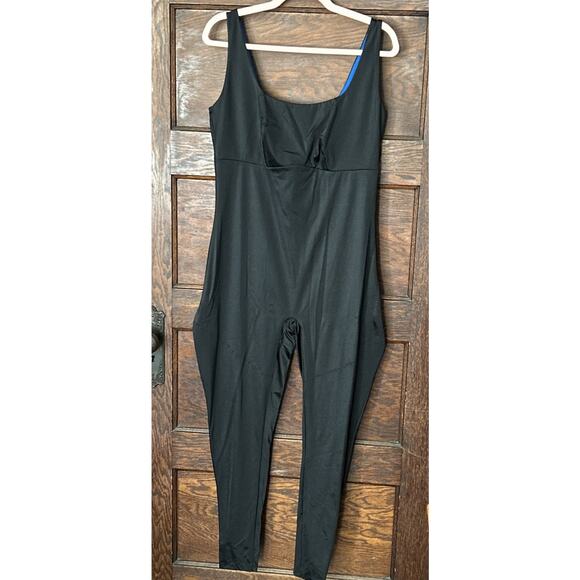 NWT Yitty Black Headliner Shaping Catsuit Jumpsuit Shapewear by Fabletics 2X - Picture 1 of 9